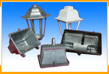 aluminum light cover